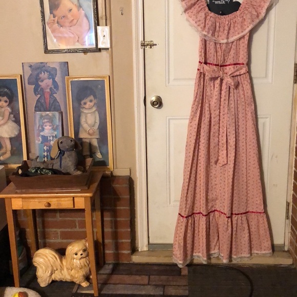 Beautiful vintage boho maxi dress - Picture 2 of 10